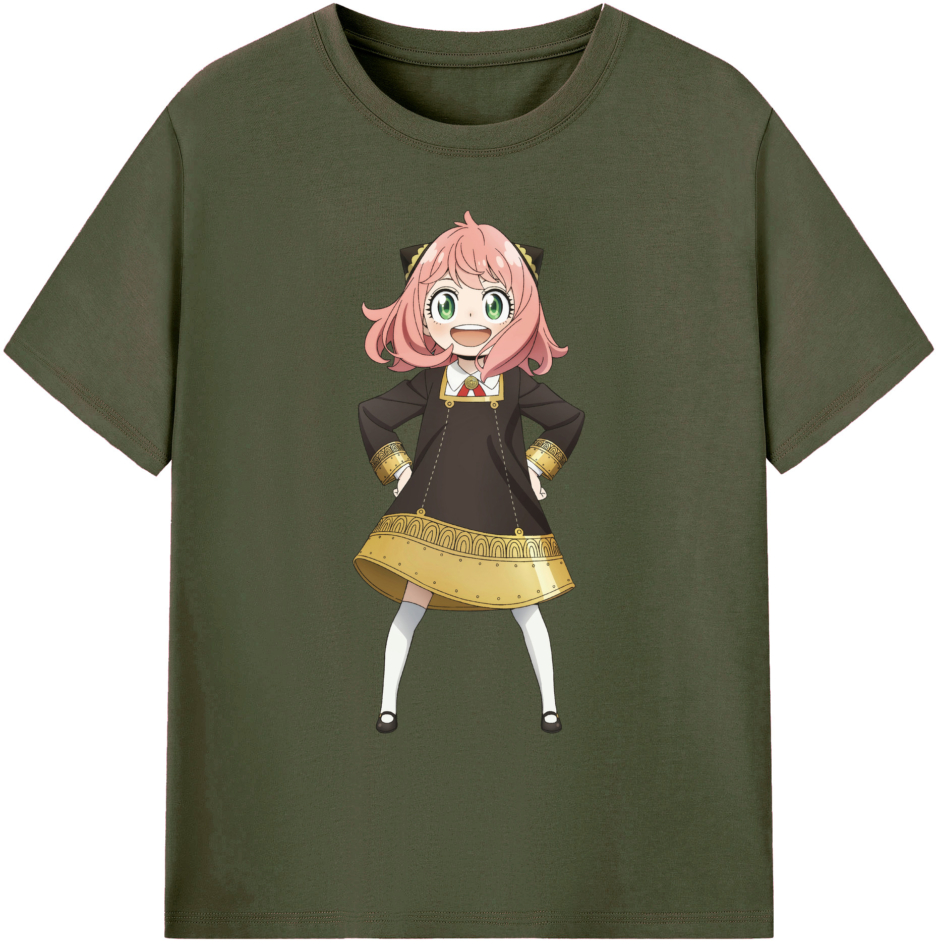 （画像用） SPY×FAMILY间谍家家酒 綿100％ メンズ半袖Tシャツ｜肌触りやわらか＆通気性